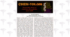 Desktop Screenshot of chem-tox.com